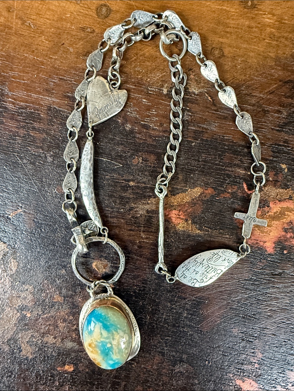 Jes MaHarry Peruvian Opal  “My Sunshine Necklace”.